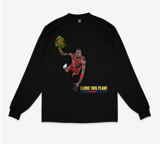 ILTP - Come HIGH With Me (BLACK LONG SLEEVE SHIRT)