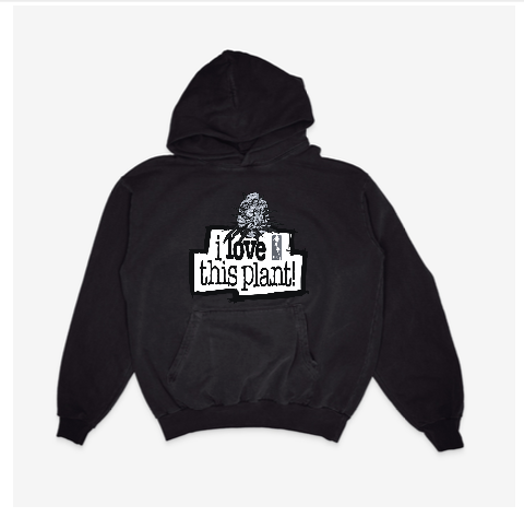 ILTP - Come HIGH With Me NOIR HOODIE (BLACK)