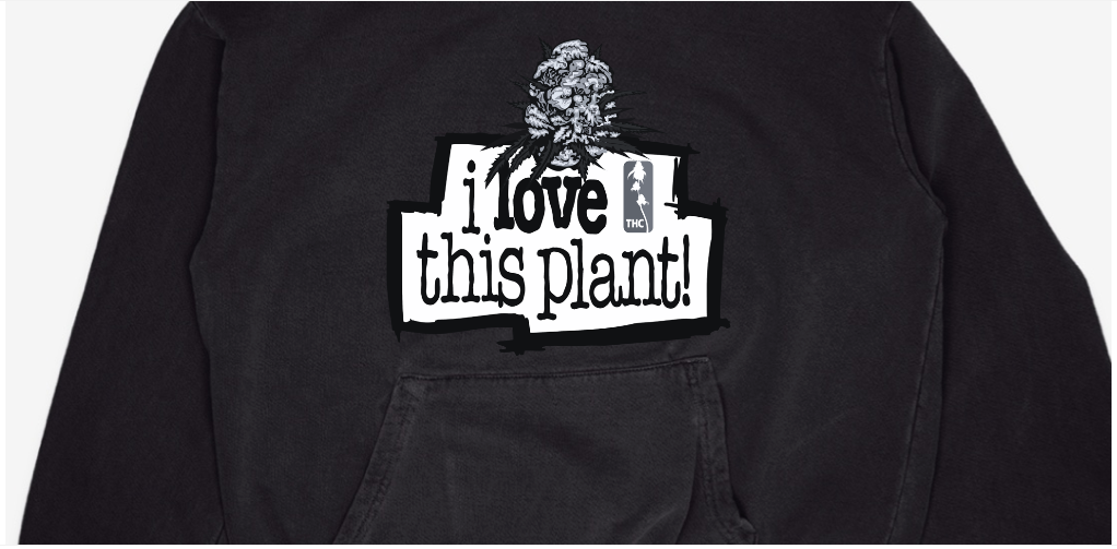 ILTP - Come HIGH With Me NOIR HOODIE (BLACK)
