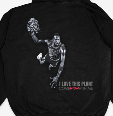 ILTP - Come HIGH With Me NOIR HOODIE (BLACK)