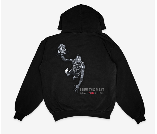 ILTP - Come HIGH With Me NOIR HOODIE (BLACK)