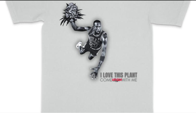 ILTP - Come High With Me NOIR T-Shirt (CEMENT)