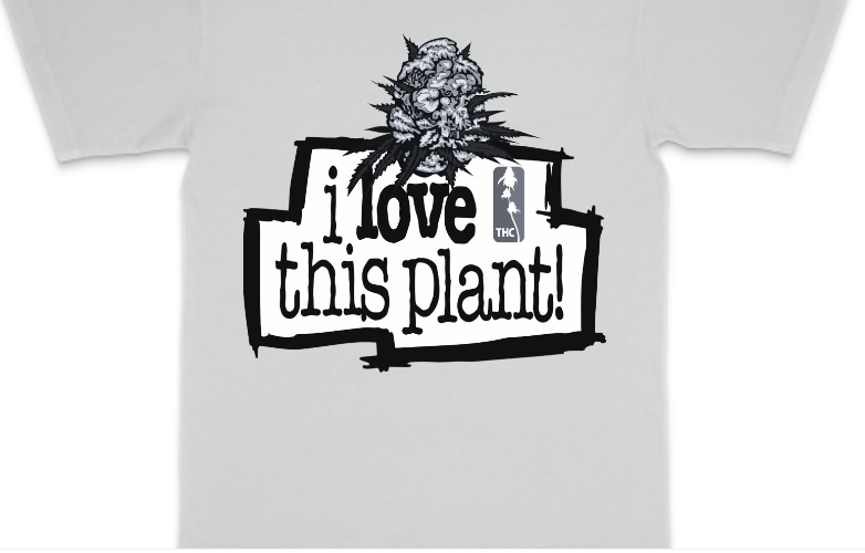 ILTP - Come High With Me NOIR T-Shirt (CEMENT)