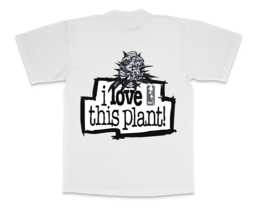 ILTP - Come High With Me NOIR T-Shirt (WHITE)