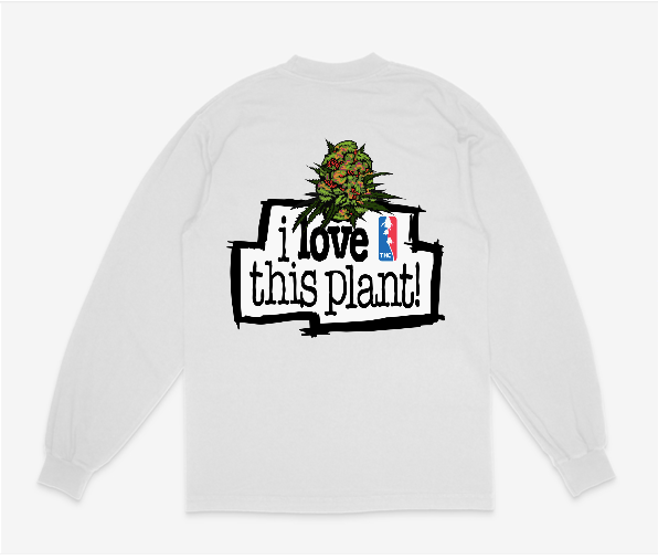 ILTP - Come HIGH With Me (WHITE LONG SLEEVE SHIRT)