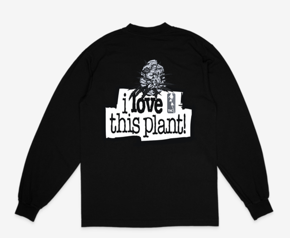 ILTP - Come HIGH With Me NOIR (BLACK LONG SLEEVE SHIRT)