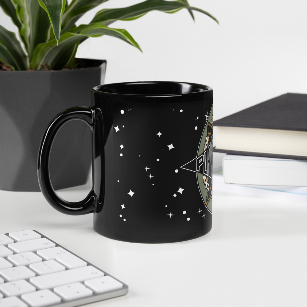 ILTP - PlantStarr - Starry Black Glossy Mug