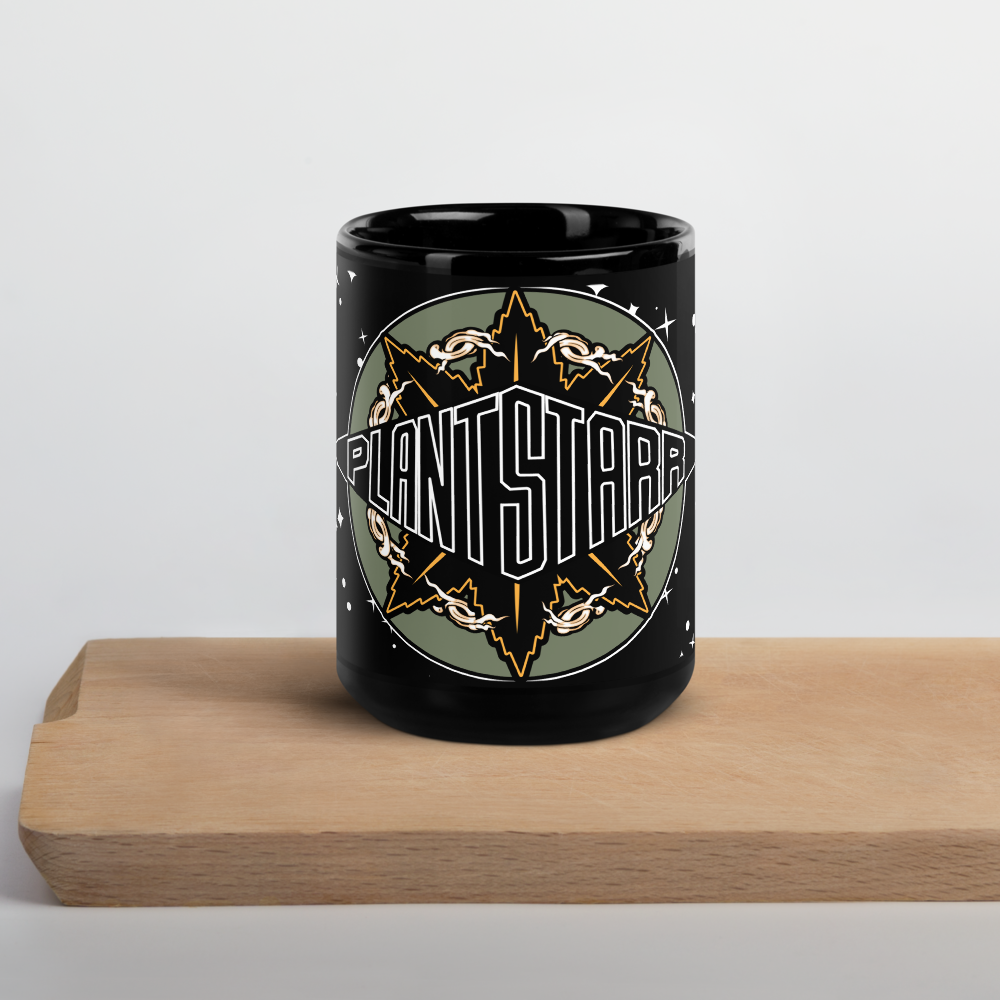 ILTP - PlantStarr - Starry Black Glossy Mug